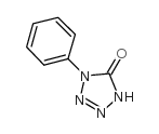 1-苯基-1,4-二氢-5H-四唑-5-酮 结构式