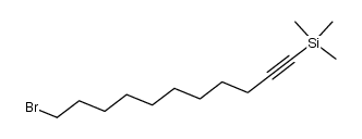 Silane, (11-bromo-1-undecyn-1-yl)trimethyl- 结构式