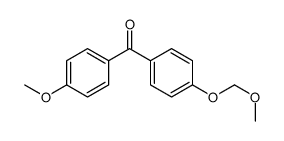Methanone, [4-(methoxymethoxy)phenyl](4-methoxyphenyl)- 结构式