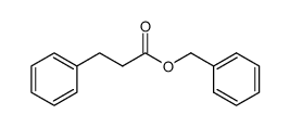 3-苯基丙酸苄酯 结构式