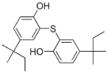 2,2'-硫代双[4-叔戊基苯酚] 结构式