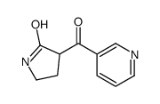 3-(NICOTINOYL-2,4,5,6-D4)-2-PYRROLIDINONE 结构式