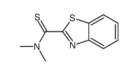 2-Benzothiazolecarbothioamide,N,N-dimethyl-(9CI) 结构式