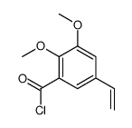 5-乙烯基-2,3-二甲氧基苯甲酰氯 结构式