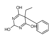 5-乙基-2-羟基-5-苯基六氢嘧啶-4,6-二酮 结构式