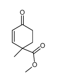 1-甲基-4-氧代-2-环己烯-1-羧酸甲酯 结构式