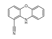 10H-吩恶嗪-1-甲腈 结构式