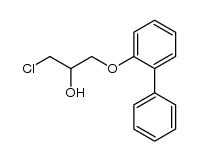 1-([1,1'-联苯]-2-氧基)-3-氯-2-丙醇 结构式
