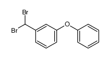 1-(dibromomethyl)-3-phenoxybenzene 结构式