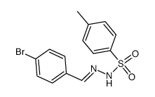 N-(4-溴亚苄基)-4-甲基苯磺酰肼 结构式