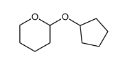2-(环戊氧基)四氢吡喃 结构式