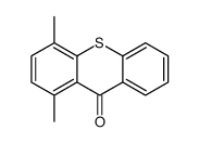1,4-二甲基-9H-噻吨-9-酮 结构式
