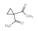 1,1-二乙酰基环丙烷 结构式