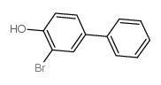 3-溴-4-羟基联苯 结构式
