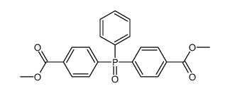 4,4'-(苯基磷酰基)二苯甲酸二甲酯 结构式