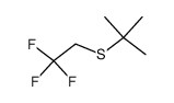 2-甲基-2-[(2,2,2-三氟乙基)硫代]丙烷 结构式