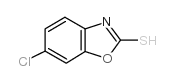 6-氯-2-巯基苯并恶唑 结构式