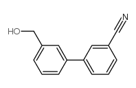 3-(3-氰基苯基)苯甲醇 结构式