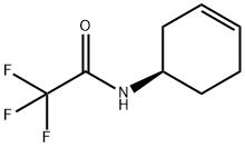 N-(1R)-3-环己烯-1-基-2,2,2-三氟乙酰胺 结构式