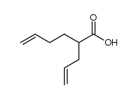 2-(2-丙烯基)-5-己烯酸 结构式