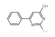 6-苯基-2-硫尿嘧啶 结构式