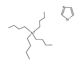 1-Butanaminium, N,N,N-tributyl-, salt with 1H-imidazole (1:1) 结构式