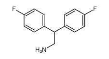 2,2-双(4-氟苯基)乙胺 结构式