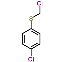 氯甲基 4-氯苯基硫醚 结构式