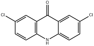 2,7-二氯吖啶-9(10H)-酮 结构式