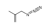 1-Propene, 3-azido-2-methyl- 结构式