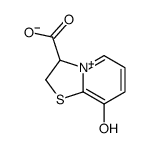 3-Carboxylato-2,3-dihydro-8-hydroxythiazolo[3,2-a]pyridinium 结构式