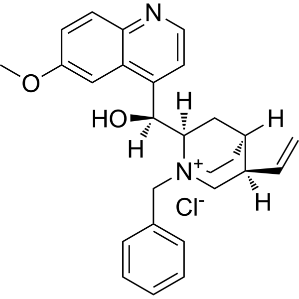 N-苄基氯化喹啶嗡 结构式