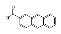 2-蒽甲酰氯 结构式