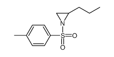 (2R)-1-对甲苯磺酰基-2-丙基氮丙啶 结构式