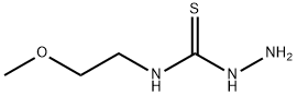 3-氨基-1-(2-甲氧基乙基)硫脲 结构式