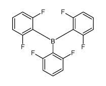 三(2,6-二氟苯基)硼烷 结构式