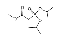 Acetic acid, 2-[bis(1-methylethoxy)phosphinyl]-, methyl ester 结构式