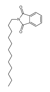 2-十二烷基异吲哚-1,3-二酮 结构式