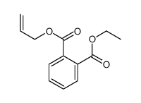 Phthalic acid, allyl ethyl ester 结构式