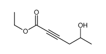 5-羟基-2-己炔酸乙酯 结构式