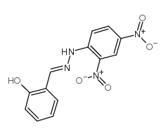 2-羟基苯甲醛-2,4-二硝基苯腙 结构式