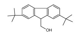 2,7-二叔丁基-9-芴基甲醇 结构式