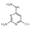 2-氨基-4-羟基-6-肼基嘧啶 结构式