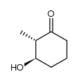 3-羟基-2-甲基环己酮 结构式