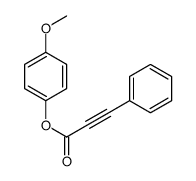 2-Propynoic acid, 3-phenyl-, 4-methoxyphenyl ester 结构式