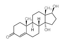14α-羟基睾酮 结构式