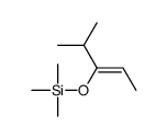 Silane, trimethyl[[(1Z)-1-(1-methylethyl)-1-propen-1-yl]oxy]- 结构式