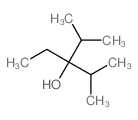 3-乙基-2,4-二甲基-3-戊醇 结构式