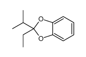 2-乙基-2-异丙基-1,3-苯并二氧杂环戊烯 结构式
