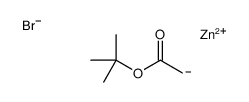 2-叔丁氧基-2-羰基乙基锌溴 结构式